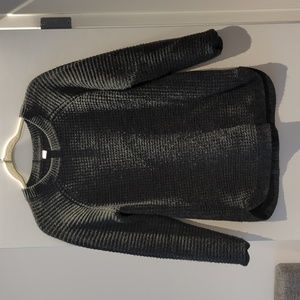 Simon's Twik Black Long Sweater